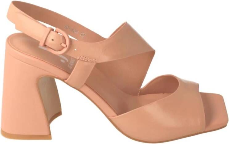 Jeannot Hoge hiel sandalen Beige Dames