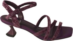 Jeannot Hoge hiel sandalen Paars Dames