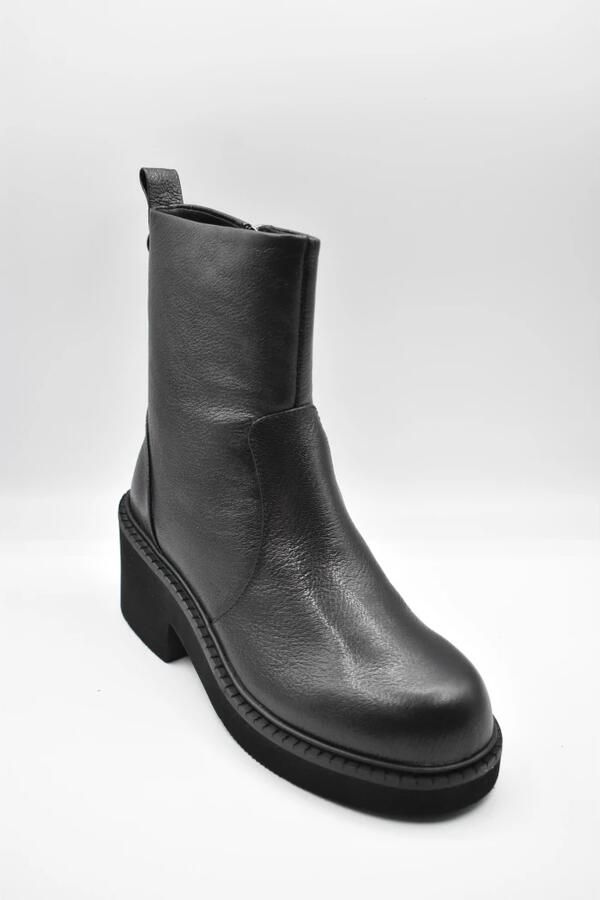 Jeannot Elegante Nero Capra Veterschoenen Dames