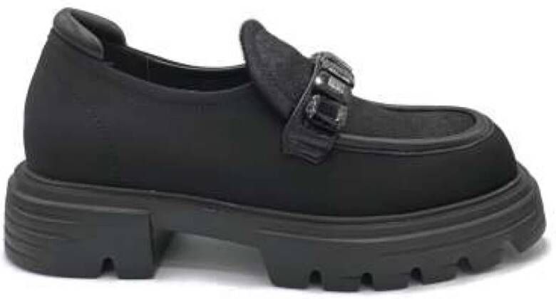 Jeannot Loafers Black Heren