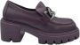 Jeannot Shoes Purple Dames - Thumbnail 1