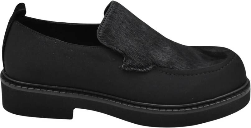 Jeannot Zwarte Veterschoenen voor Vrouwen
