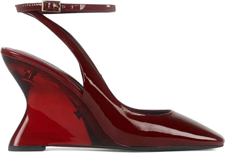 Jeffrey Campbell Bordeaux Sneakers Favrile Wine Patent