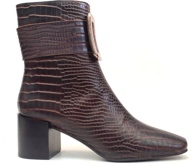 Jeffrey Campbell Bruin Brons Godard Stijlvolle Schoenen
