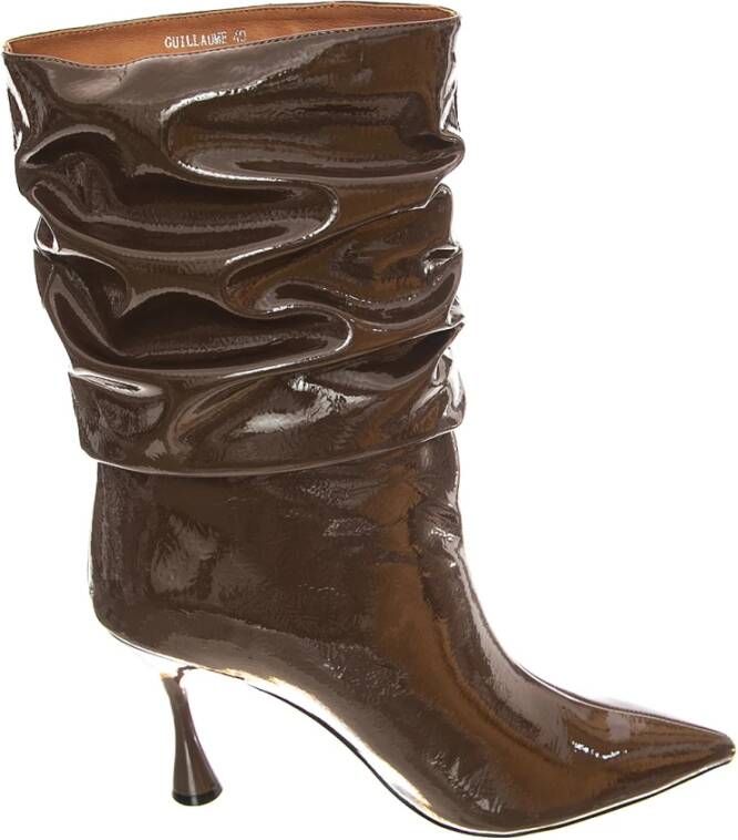 Jeffrey Campbell Bruine Hoge Profiel Stiletto Laarzen Brown Dames