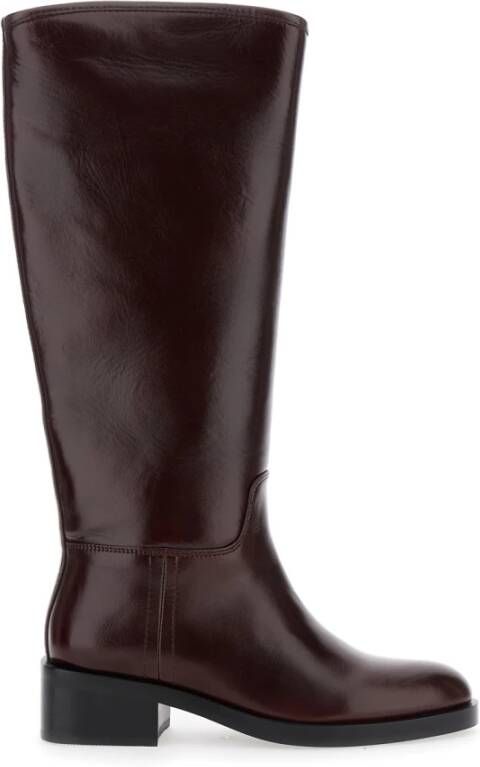 Jeffrey Campbell Bruine Reining Laarzen