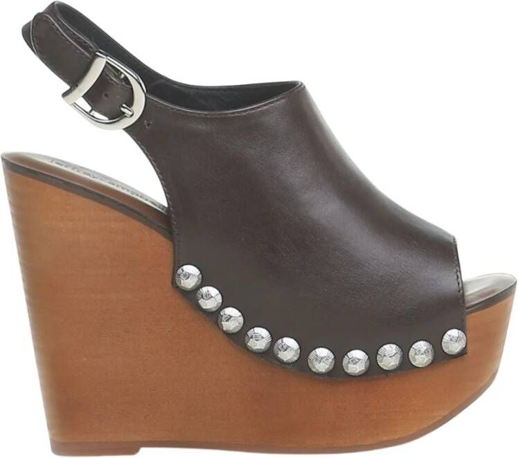 Jeffrey Campbell Bruine Sandalen voor Vrouwen