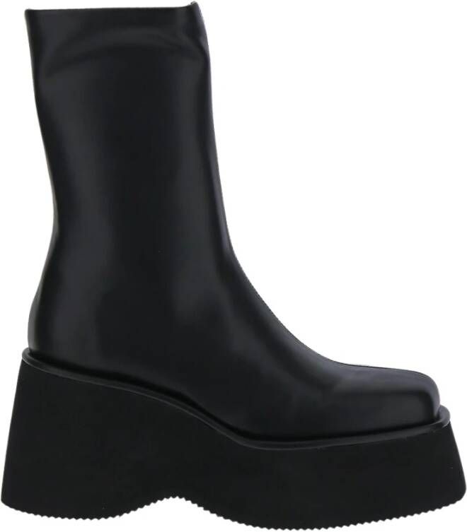 Jeffrey Campbell Enkellaarzen Matrix Stijl Zwart Dames