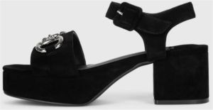 Jeffrey Campbell Flat Sandals Zwart Dames