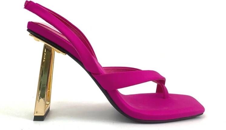 Jeffrey Campbell Fuchsia-Gold Mercantile Stijlvolle Schoenen