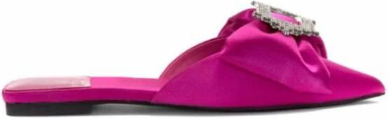 Jeffrey Campbell Fuchsia Zilver Stijlvolle Sit-Pretty Schoenen