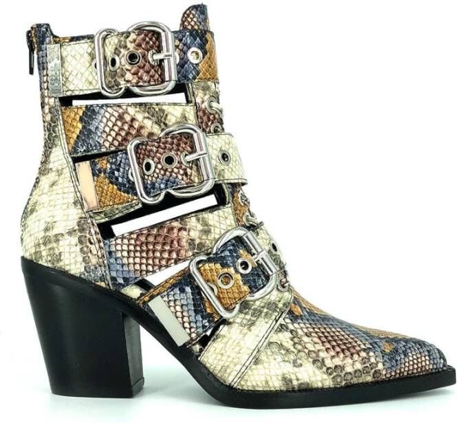 Jeffrey Campbell Grijs Wijn Caceres Stijlvolle Schoenen