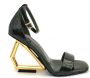Jeffrey Campbell Groen-Goud Stijlvolle Sandalen - Thumbnail 1