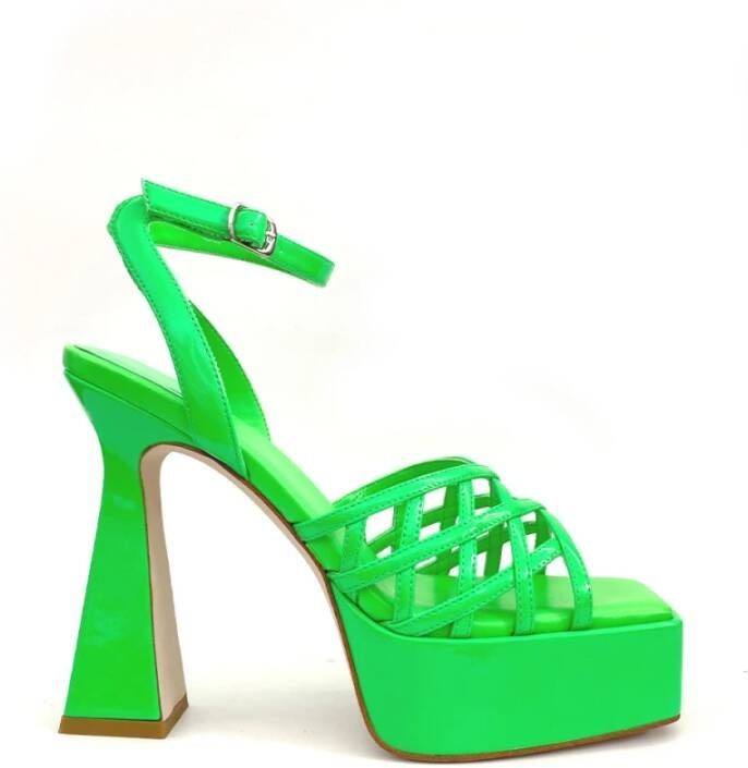 Jeffrey Campbell Groene Bescheiden Stijlvolle Schoenen