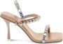 Jeffrey Campbell Hak sandaal voor vrouwen in kristal gelamineerd Pink Dames - Thumbnail 1