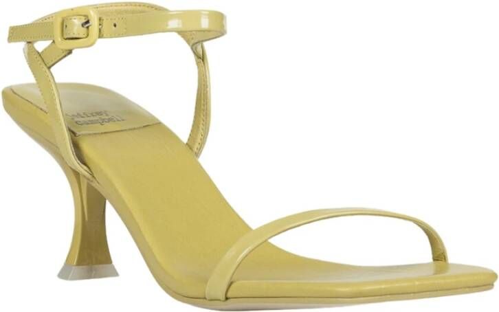 Jeffrey Campbell Hoge hiel sandalen Geel Dames