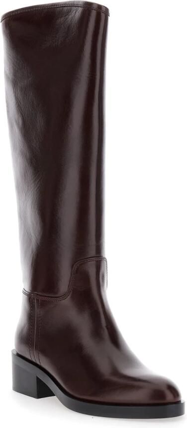 Jeffrey Campbell Bruine Reining Laarzen