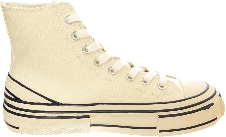 Jeffrey Campbell Sportieve veterschoen 'JC Play Endorphin-H Lilac Cream Shoes' wit