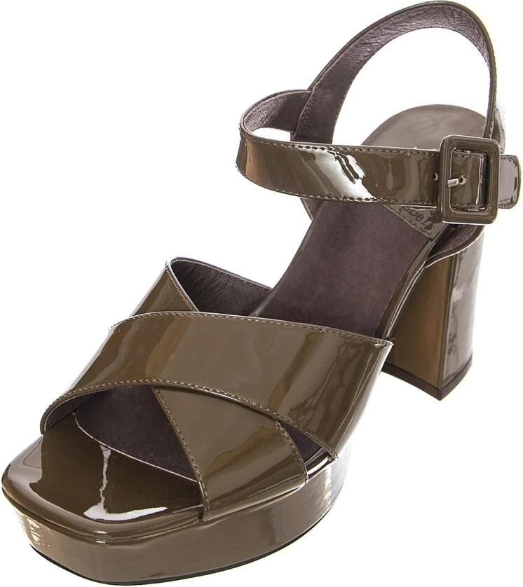 Jeffrey Campbell Sandaal 'Amma-Nw' bruin