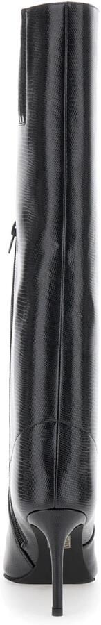Jeffrey Campbell Zwarte Laarzen met Naaldhak van Leer voor Dames - Foto 2