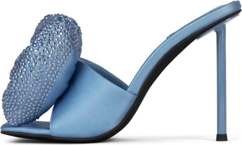 Jeffrey Campbell Jeweled Bow Sandal in Lichtblauw Blue Dames
