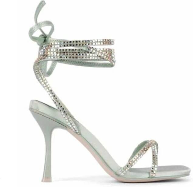 Jeffrey Campbell Lichtgroene Shimmer Stijlvolle Schoenen