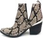 Jeffrey Campbell Moderne vrouw cowboy laarzen in zwart grijs - Thumbnail 1