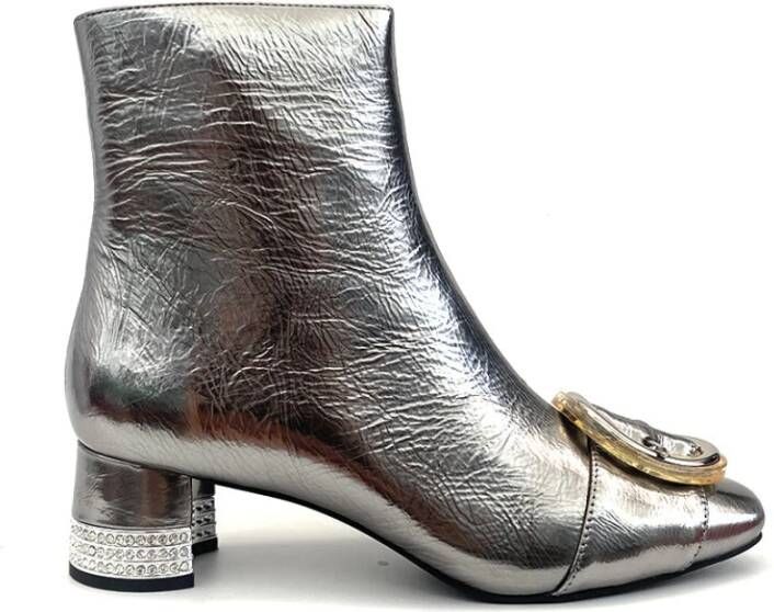 Jeffrey Campbell Pewter SumatraBK Stijlvolle Modieuze Schoenen