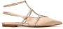 Jeffrey Campbell Platte Sandalen Natural Pristina Beige Dames - Thumbnail 1