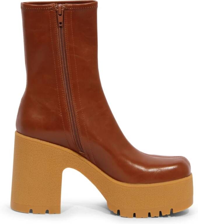 Jeffrey Campbell Refresh Tan Honey Wo Laarzen