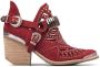 Jeffrey Campbell Rode Calhoun-4 Stijlvolle Modieuze Schoenen - Thumbnail 1