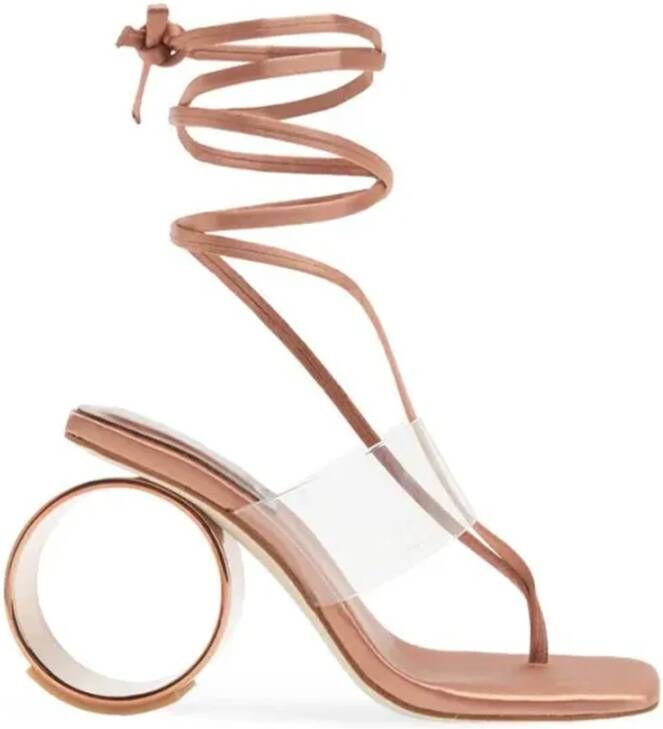 Jeffrey Campbell Rose-Gold Nonagon Stijlvolle Damesschoenen