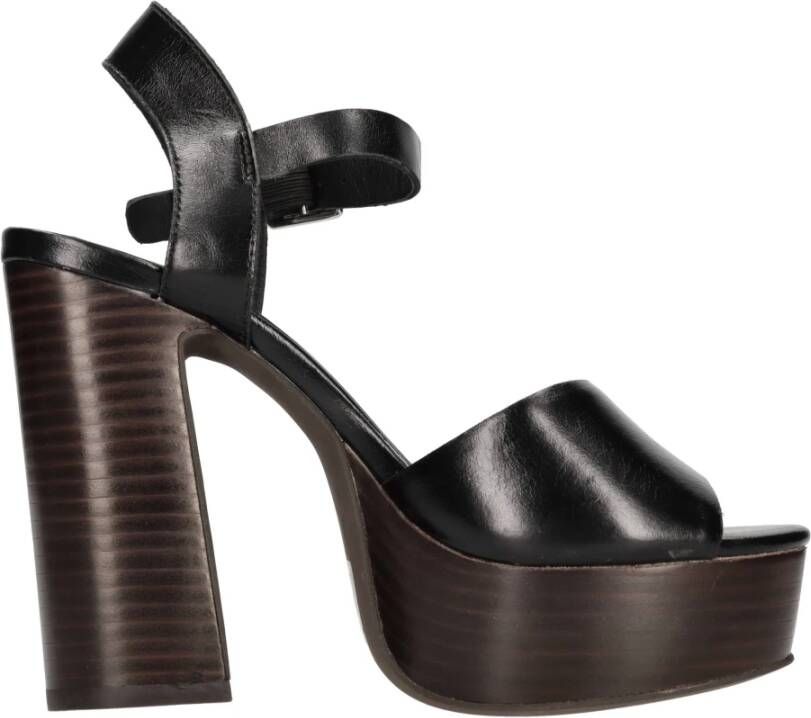 Jeffrey Campbell Sandalen Zwart