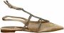 Jeffrey Campbell Platte Sandalen Natural Pristina Beige Dames - Thumbnail 10