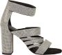 Jeffrey Campbell Stijlvolle Sandaal met Rubberen Zool Gray Dames - Thumbnail 1