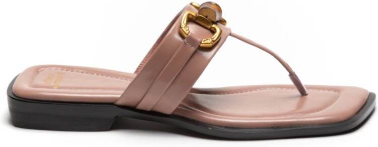 Jeffrey Campbell Stijlvolle zomerse slippers voor vrouwen Roze Dames