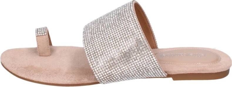 Jeffrey Campbell Strass Sandalen voor Vrouwen Pink Dames