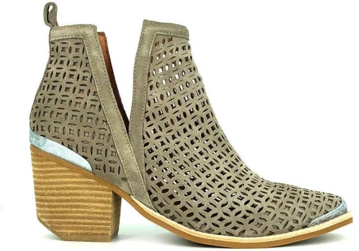 Jeffrey Campbell Taupe Cromwell-C2 Stijlvolle Laars