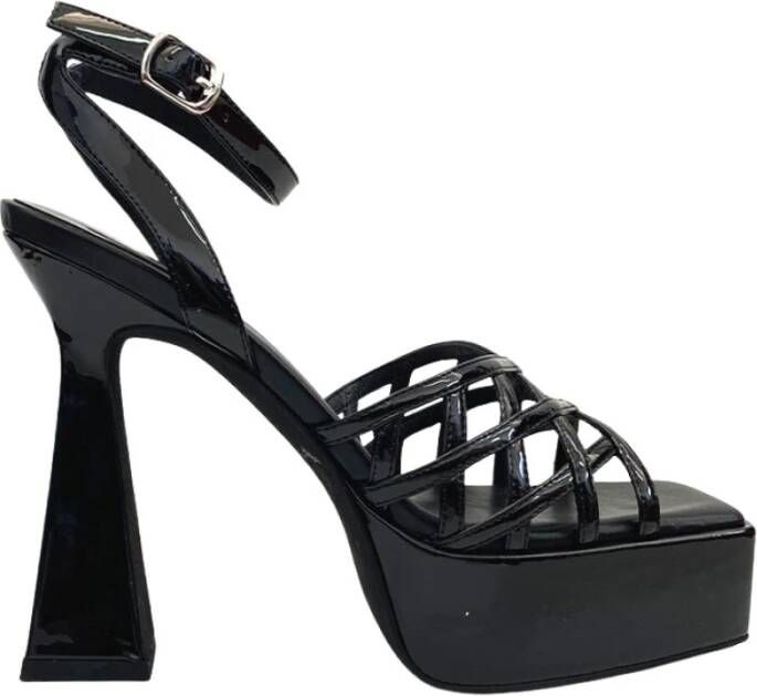 Jeffrey Campbell Zwarte Bescheiden Modieuze Schoenen