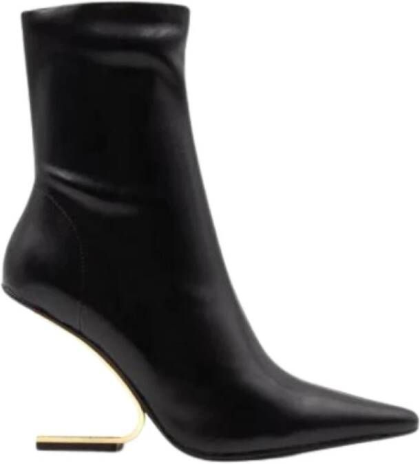 Jeffrey Campbell Zwarte Laarzen Stijlvol Model Black Dames