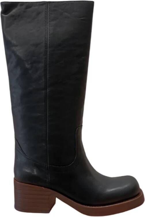 Jeffrey Campbell Zwarte Laarzen voor Vrouwen