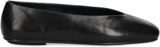Jeffrey Campbell Zwarte platte schoenen Elegant stijl