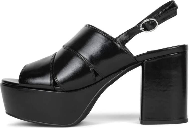 Jeffrey Campbell Zwarte Sandalen voor Vrouwen