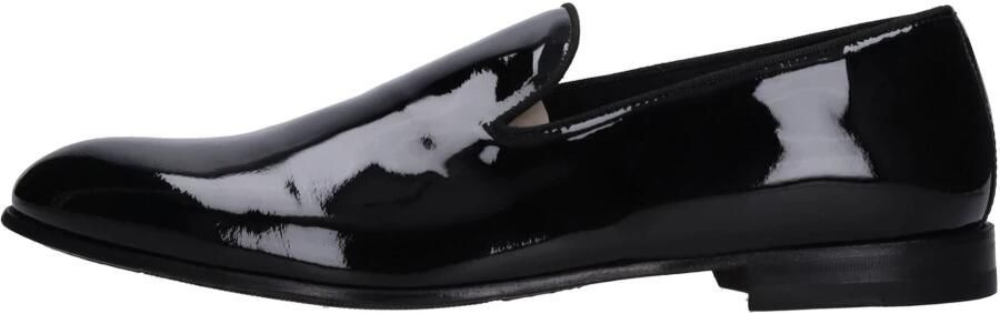 Jerold Wilton Leren mocassins met lakafwerking