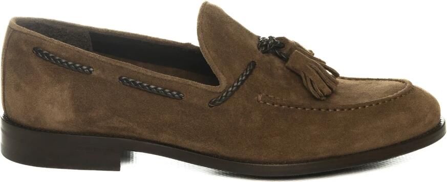 Jerold Wilton Mocassins met kwastjes en gevlochten detail