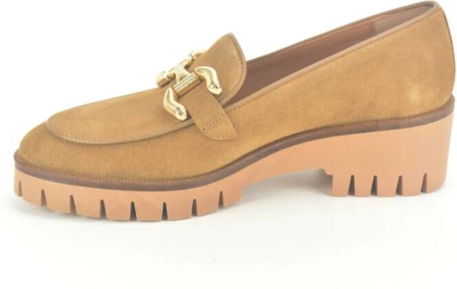 Jhay Camel daim Moccassin +Gar. DZ Brown Dames