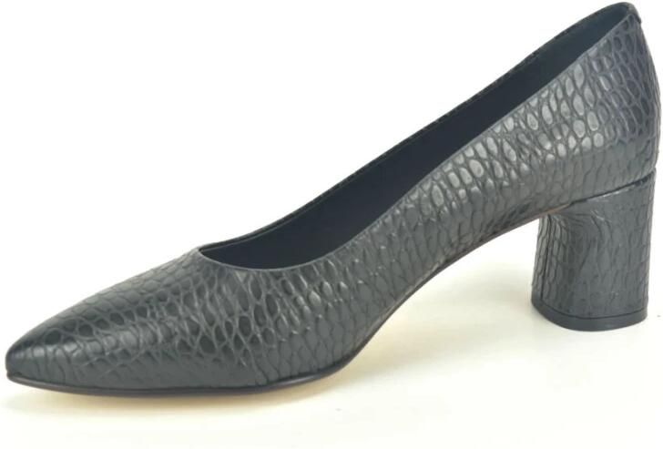 Jhay Zwart croco Pump