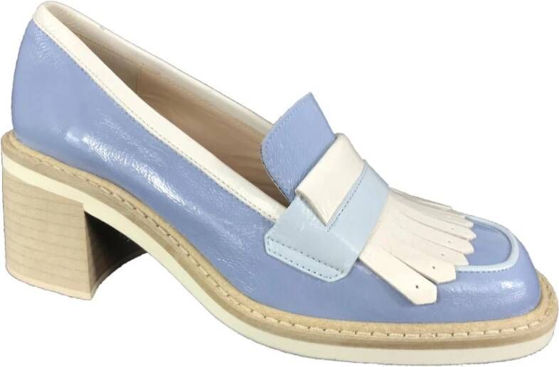 Jhay Mocassin Schoenen 2403 Blue Dames