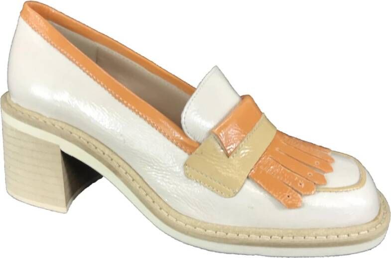 Jhay Mocassin Schoenen 2403 White Dames