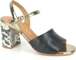 Jhay Serpent zand. DH 7 cm Zwart Dames